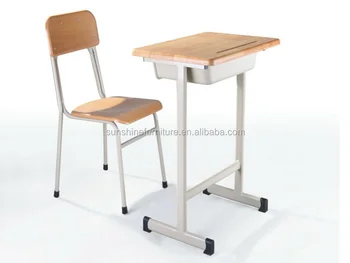 Cheap Wood Stainless Steel School Desk And Chair Dimensions Buy