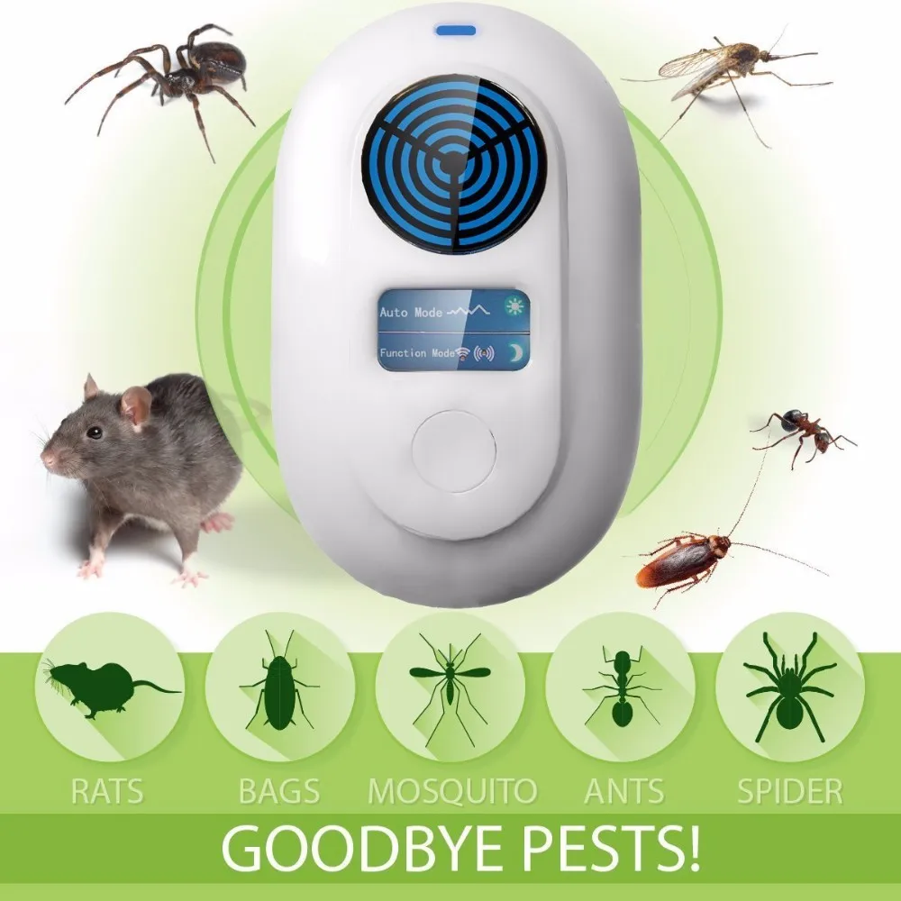 Newest 2017! Multifunctional Ultrasonic Bats Repellent - Buy Ultrasonic ...