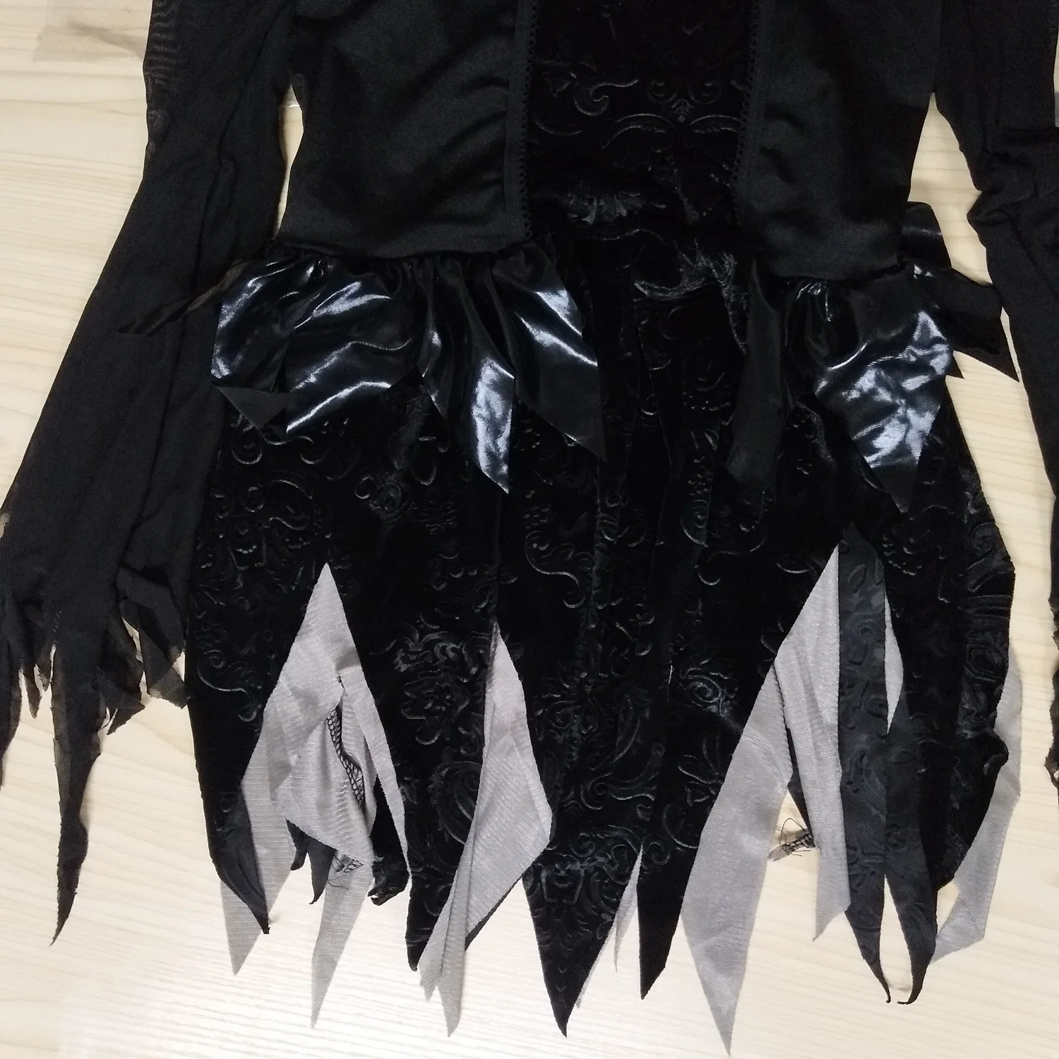 Halloween Costumes Adults Ghost Costume Witch Dress Black Angel Sexy Cosplay Vampire Costume Woman Party Carnival Clothes