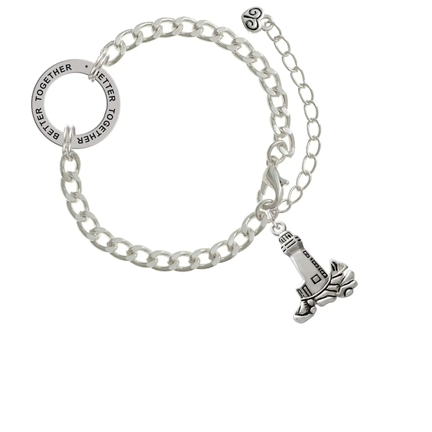 Chai Im A Fighter Affirmation Link Bracelet
