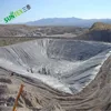 China manufacturer custom large size saltern ground cover liner,woven fabric solar salt pond liner,anti sun virgin PE lining