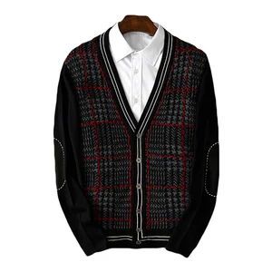 men cardigan men's business coat fashion male knitted sweater men cardigan men's business coat fashion male knitted sweater