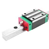 High speed linear guide rail with block carriage for industrial automation machine , linear motion stem guide width 45mm HGH 45