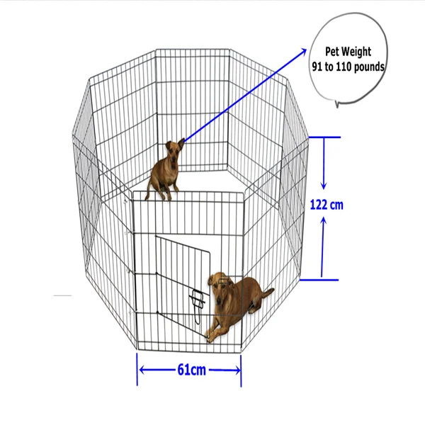 Heavy Duty Modular 6x10 Outside Welded Wire Metal Mesh Extra Large