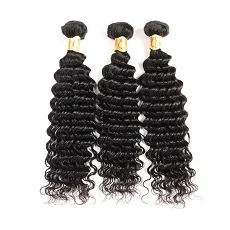 wholesale 8A 10A brazilian straight body kinky curly water deep wave 100% virgin human hair bundles with hd lace frontal closure