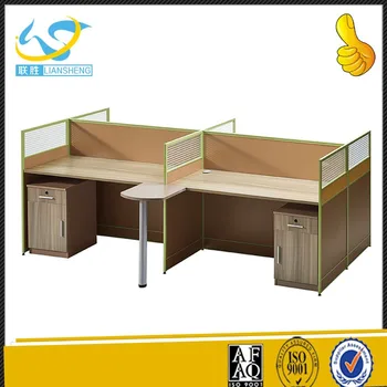 Modern Office Computer Desks Double 2 People Partition Table Buy