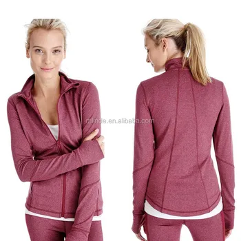 workout jacket with thumb holes