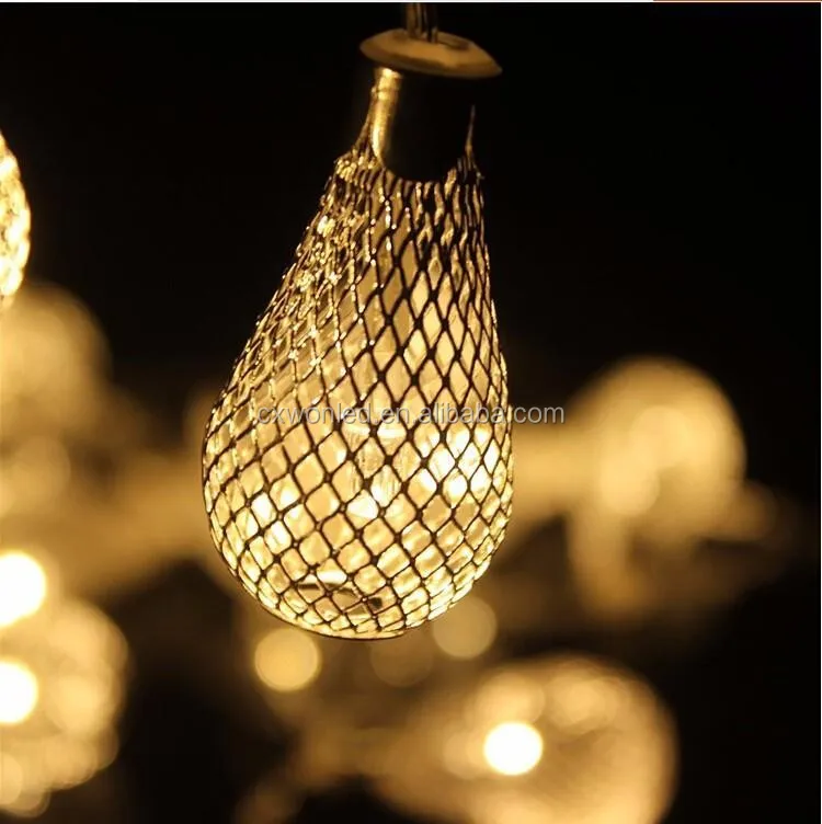 led string LED Metal Drip String Lights 2.jpg