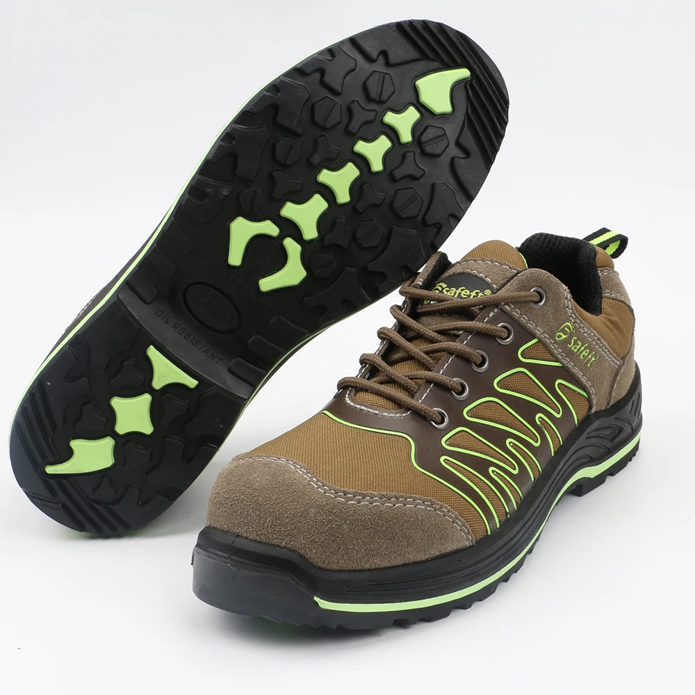 Big Promotion Miller Suede Leather Steel Toe Cap Asphalt Paving Welding