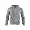 China manufacturer men zipper gray blank sweatshirt for outdoors