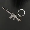 Fancy Gun Shape Drops Decoration Use Gun keychain