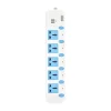 Industrial Surge Protection Extension Sockets Smart Multi Plug 5 Way Socket Universal