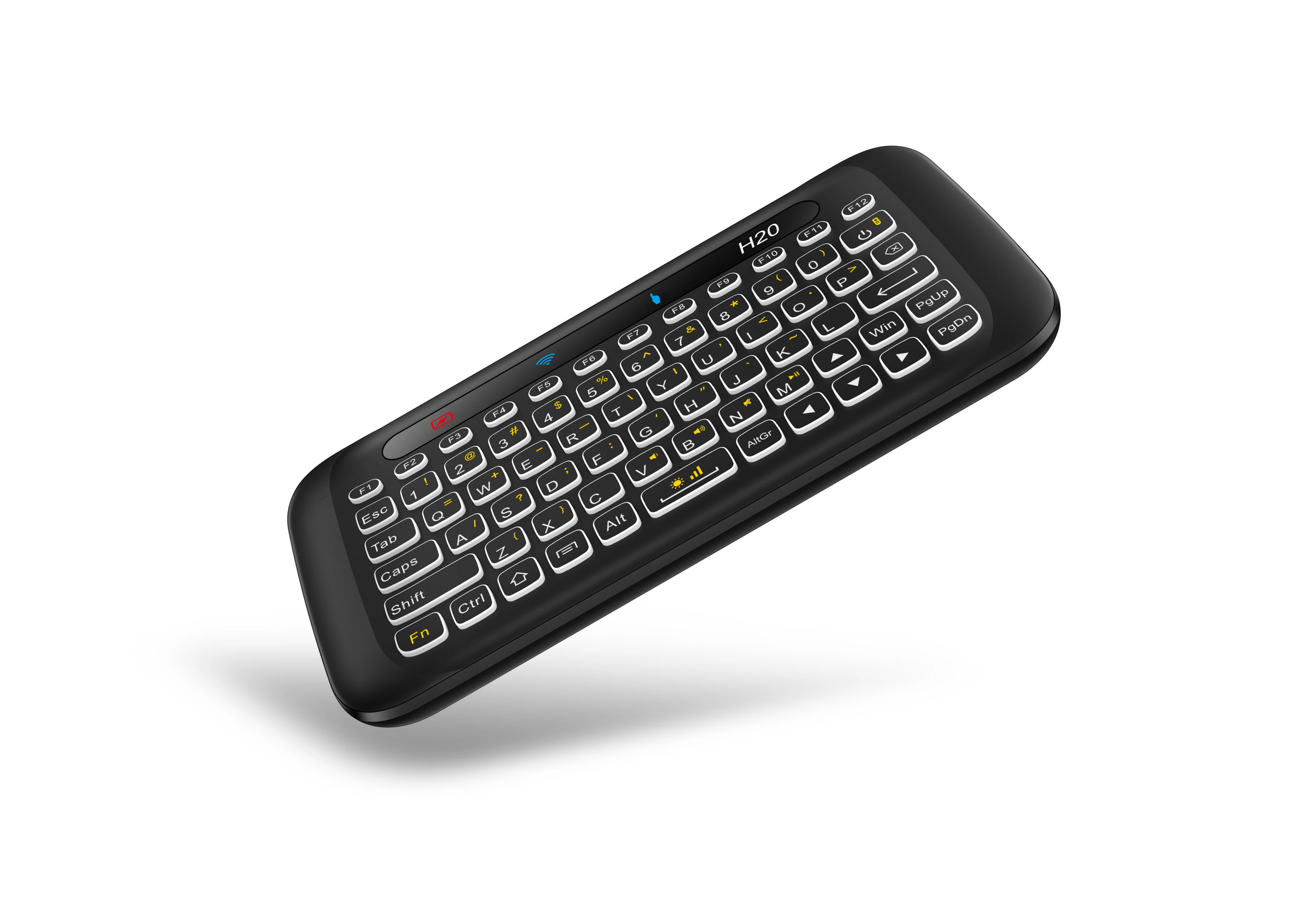 2018 热卖 h20 飞鼠标迷你键盘为 android 电视全触