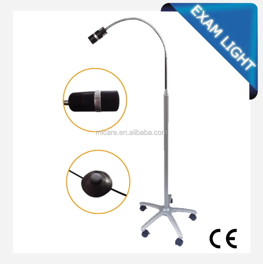 Micare Jd1100l 7w Floor Led Exam Light Medical Examination Light Buy Hospital Exam Light,Led