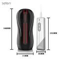 3D Automatic HandsFree Vagina Pussy Male Masturbators Stroker Sex Toys Flesh Cup 10 Modes Vibration Men
