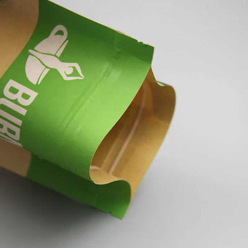 Brown Paper Green Organic Roasted Tea Bag Unbleached Empty Tea