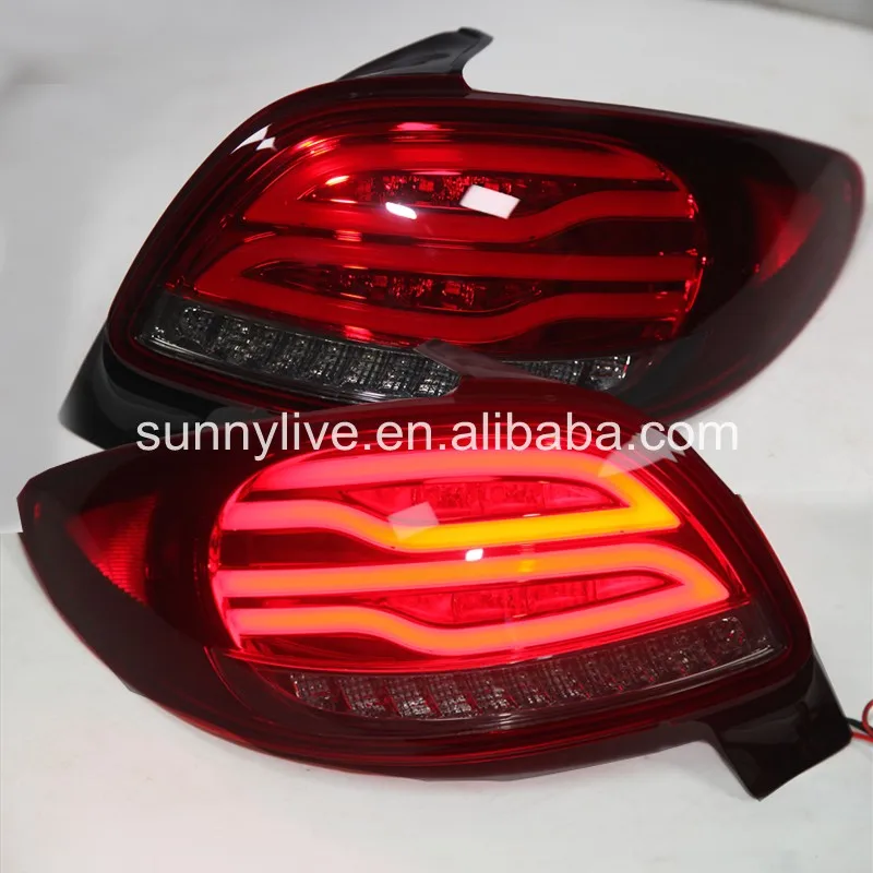 For PEUGEOT 206 LED Tail Lamp V2 Type 1998 to 2004 year WH