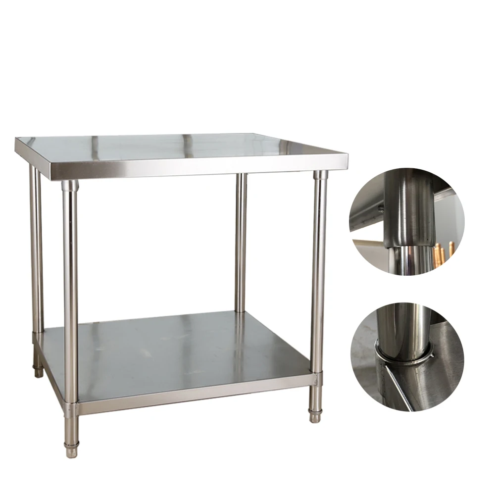 Restaurante De Servicio Pesado De Mesa De Comida De Acero Inoxidable Y Mesas De Preparacion Catering Cocina Mesa De Trabajo Buy Mesa De Trabajo De Acero Inoxidable Para Catering Mesa De Trabajo De Cocina