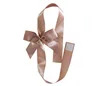 self-adhesive bows and ribbons for box decoration/cheap fashion ponytail ribbon bows/printed ribbon bow tie