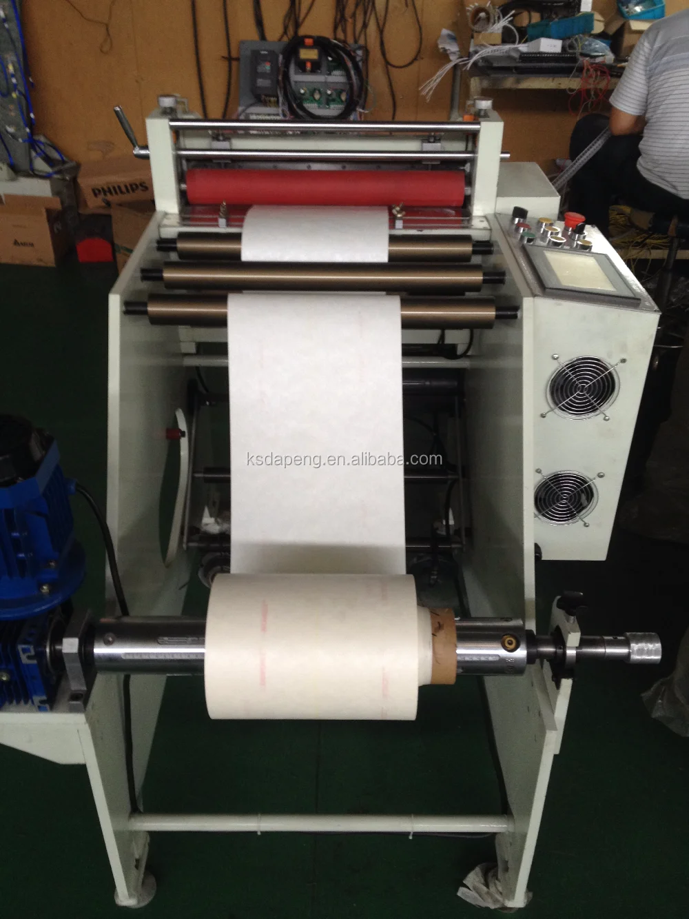 code pvc material Machine Buy Sheet Automatic To Roll  Paper Cutting  360mm