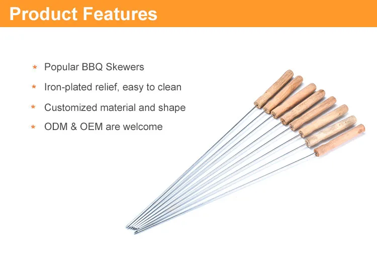 Ecofriendly Hanging Rotating Bbq Skewer Stand Metal Bbq Skewer