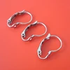 Hot sale fashion stainless steel earring finding french ear clip