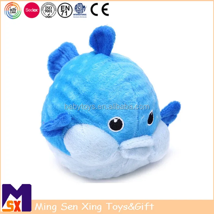puffer fish soft toy