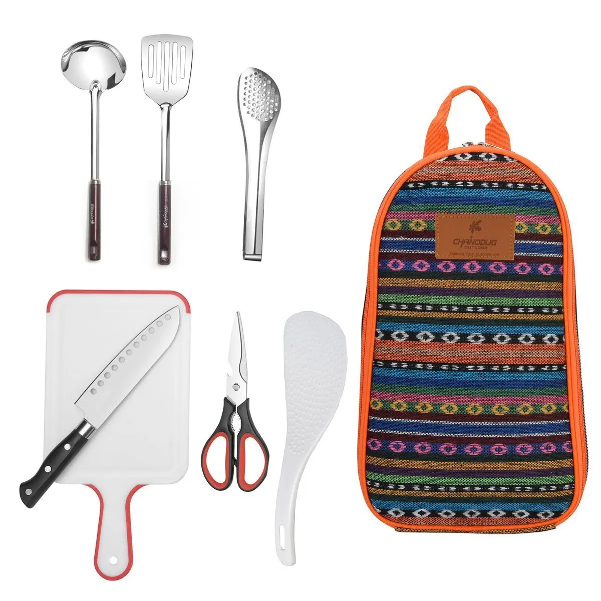 camping kitchen utensils set