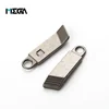 Competitive Price for Custom Soft Pvc Rubber Cord Zipper Slider Puller With Logo Metal Zinc Alloy Zip Pull zipper Puller