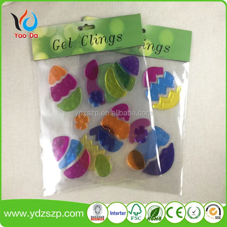 Gel Gems Window Gel Art Sticker Glass Sticker 3d Silica Gel Sticker For