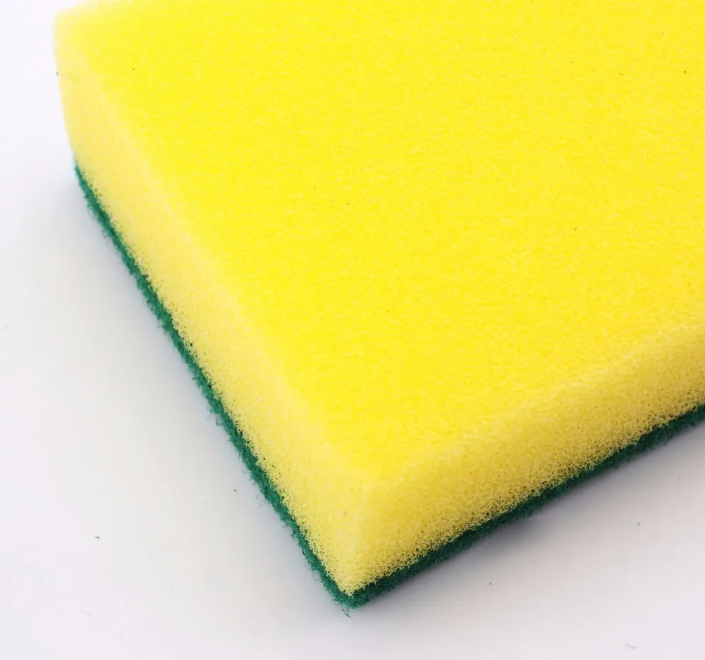 Colourful Abrasive Fibre Kitchen Supplies Kitchen Dish Clean Sponge