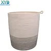 large cotton rope baskets for gifts Christmas gift storage baskets empty