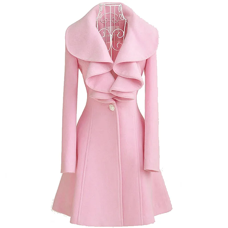 Pink best sale designer coat