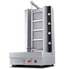 4 Burner High quality Commercial Restaurant Meat durable gas chicken shawarma machine for sale