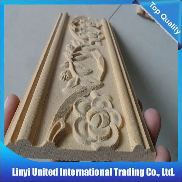 CNC carved wood moulding frame moulding