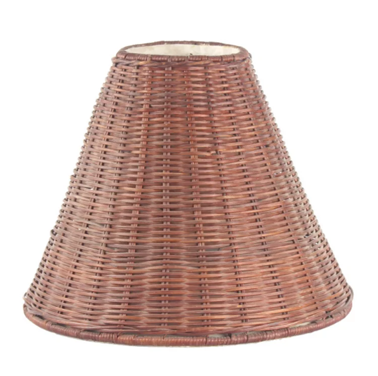 Natural Style Rattan Lampshade Desk Lamp Dust Cover Buy Rattan