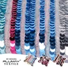 100%Polyester 5mm sequin stripe embroidered reversible rainbow sequin fabric for dress
