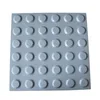 non-slip colored floor rubber tactile tile for blind people