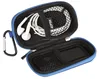 Hard Shell Protective Travel Case for MP3 Player With Metal Carabiner Clip