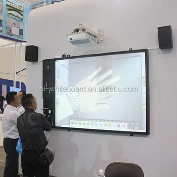 Touch screen projector