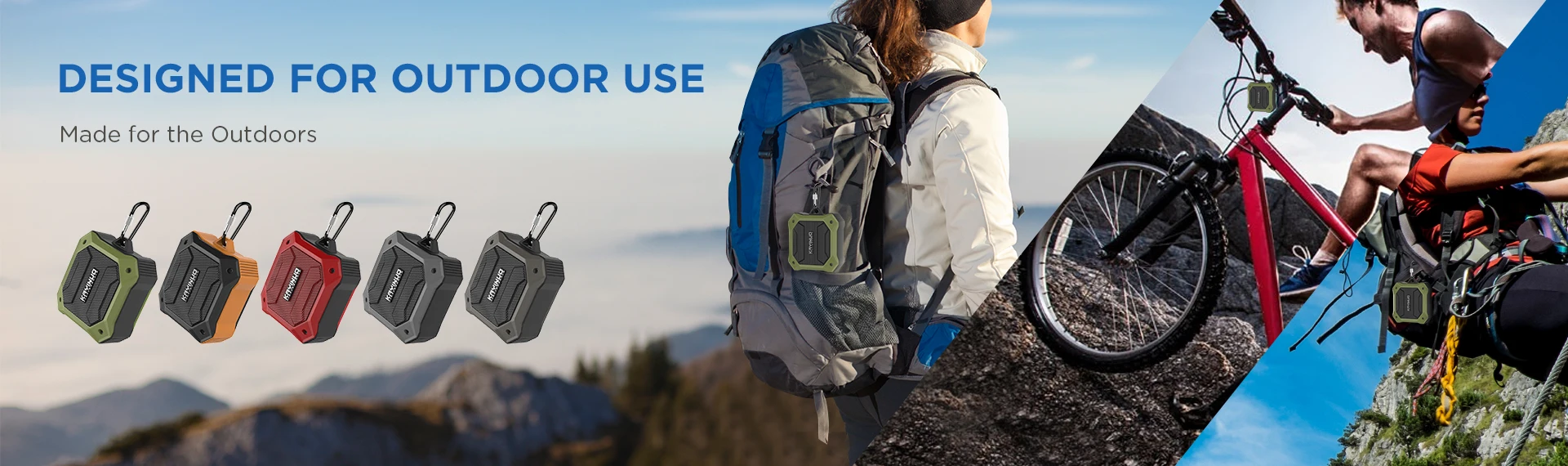 KAYINOW DF-520V High Quality IPX7 Waterproof and Shockproof Portable Bluetooth Speaker for Outdoor Sport - ANKUX.COM