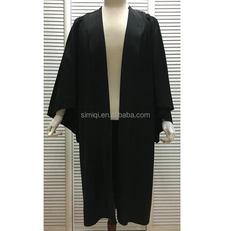 Unisex Matte Robe Costume For Halloween Judge Robe Cosplay