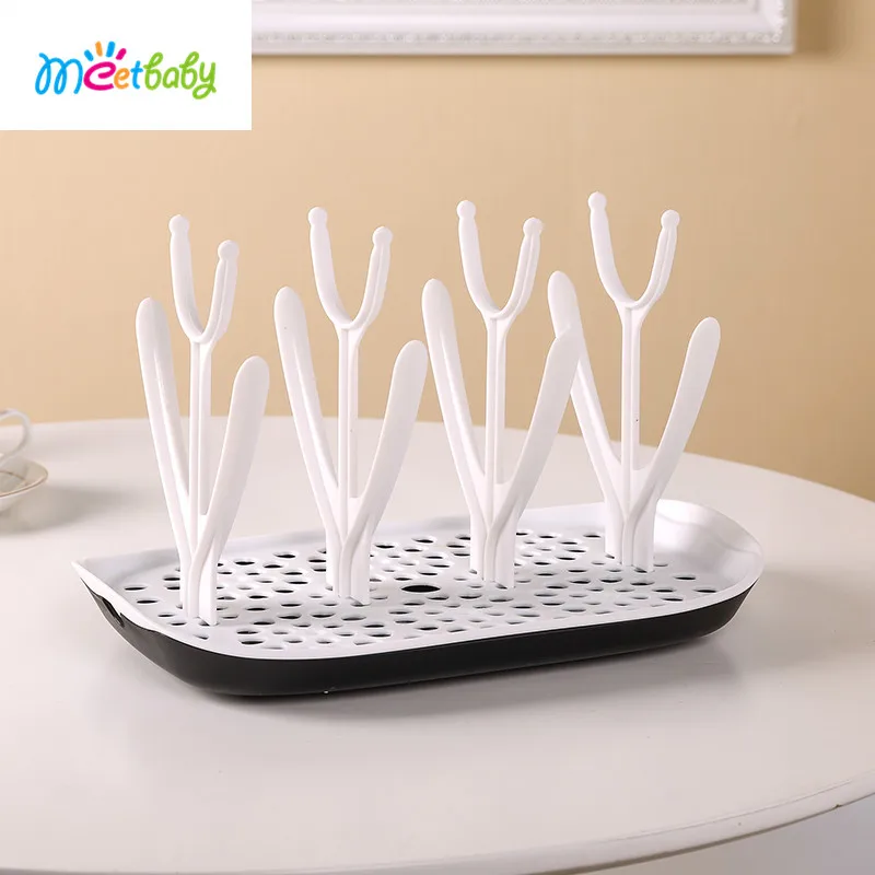New Design Superfine Natural Baby Bottle Drying Rack For Baby Bottles,Dishes,Multifunctional