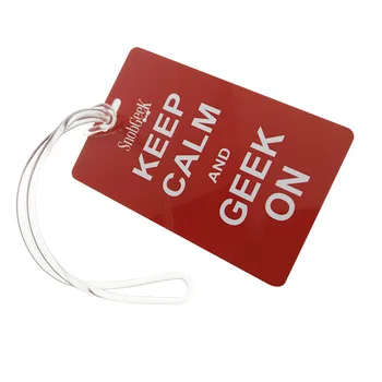 hard luggage plastic tag pvc travel customized larger