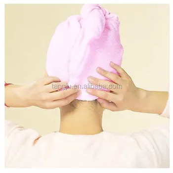 Doux Microfibre Spa Turban Cheveux Séchage Serviette De Bain Walmart En Gros Buy Serviette De Bain En Microfibre Douce Turban Sèche Cheveux Walmart