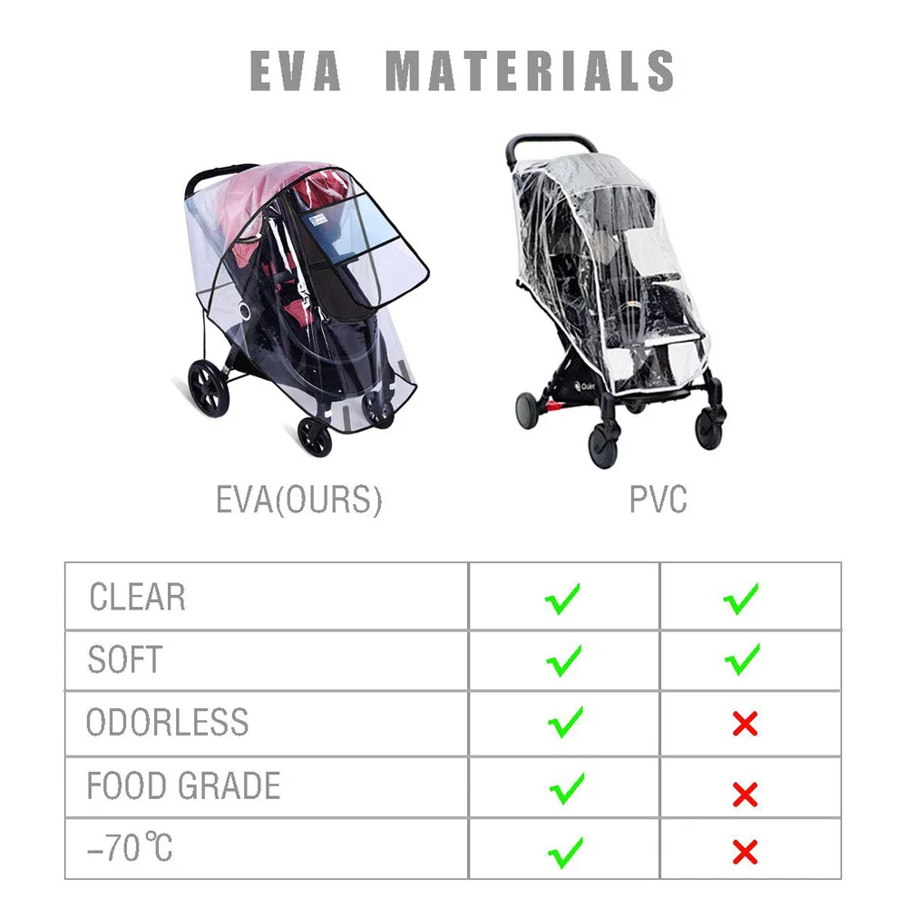 baby stroller weather shield