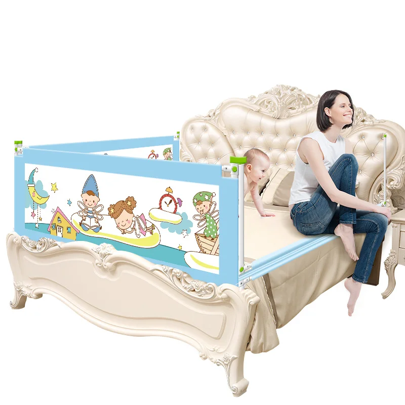 Adjustable Folding Kids Bed Rails Safety Baby Bed Guard Rail Bed