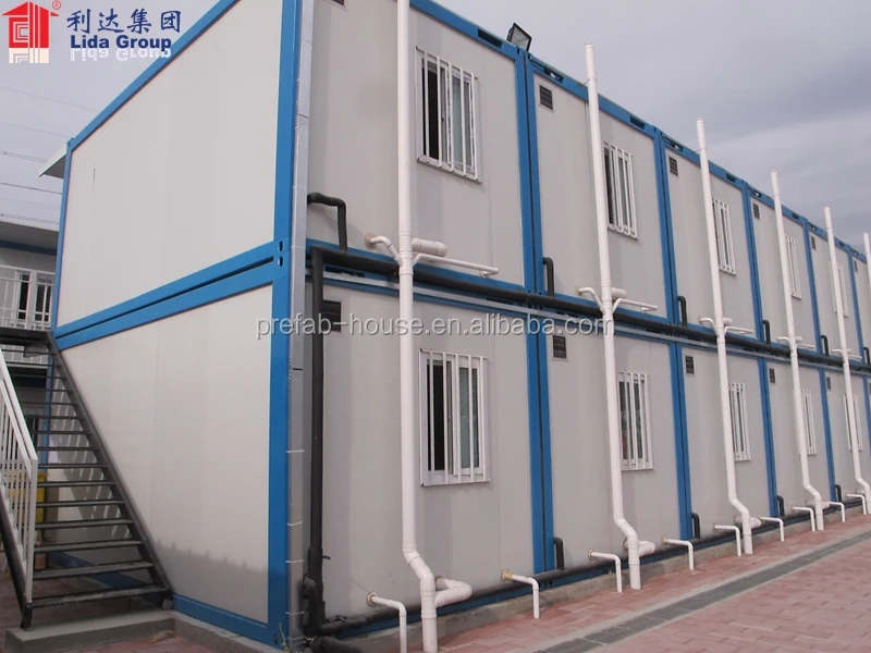 Lida Group New shipping container apartment building shipped to business used as booth, toilet, storage room-6
