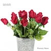 Real Touch Single Stem Artificial Silk Wedding Flowers Roses