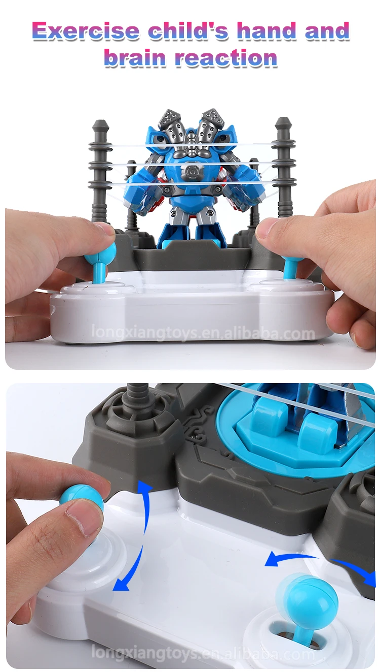 2019 Wholesale Boys Toy Racing  Boxing and Fighting Competitive Toys Manual  Edition Robot Toy